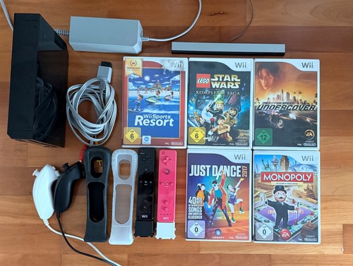 Nintendo wii schwarz - nintendo,