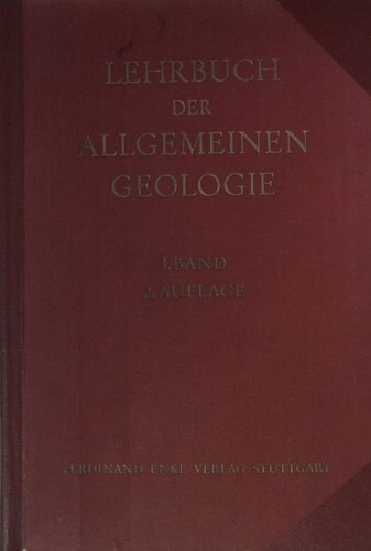 Lehrbuch der allgemeinen