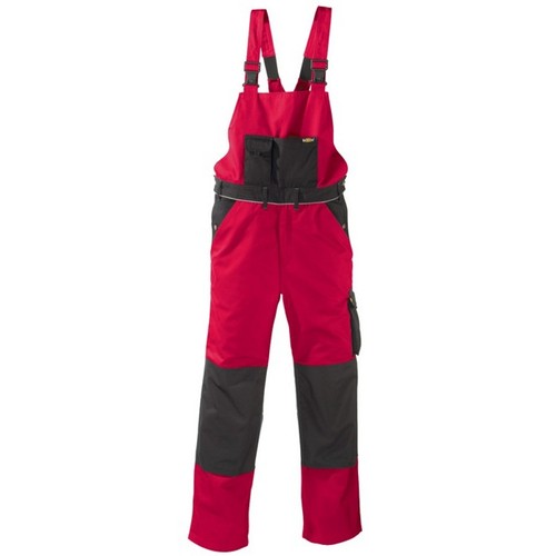 Texxor latzhose rot schwarz - texxor, rot/schwarz