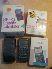 Taschenrechner HP 48G, 32K, mit Tasche, User´s Guide und Software Kit