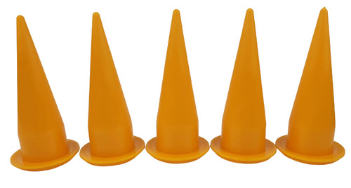 Teigdüsen orange 5 stück - orange,