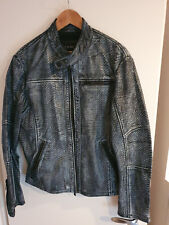 Lederjacke Schlangenoptik XXL neu (Motorradstil) Marke Crone