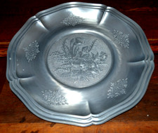 Zinnteller groß  3F TRE-EFFE