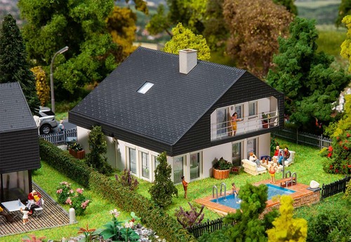 Faller 130642 wohnhaus - h0,