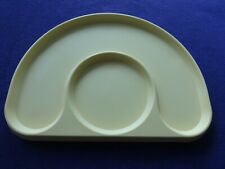 Tablett - Unterlage für Kinderteller Spielzeug gelb -Rutschfest - Tupperware B`3