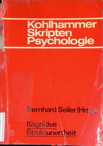 Kognitive strukturiertheit - kognitive,