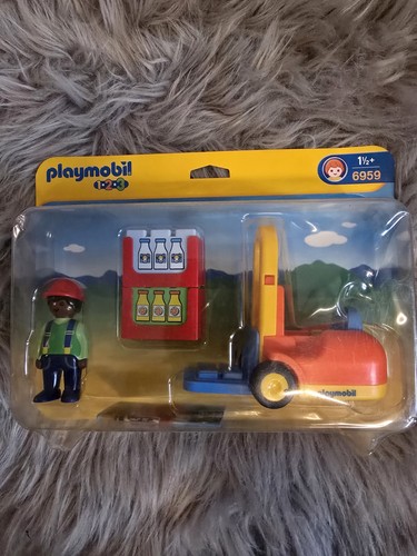 Playmobil 3 gabelstapler - 1.2.3,