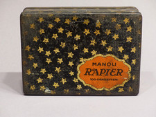 alte Blechdose 100 Cigaretten RAPIER Manoli Berlin