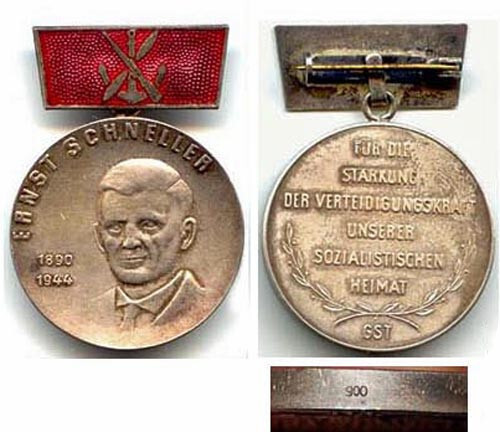 Ddr gst medaille ernst - gst,