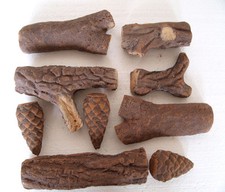 9  HOLZ SCHEITE GELKAMIN ETHANOLKAMIN ETHANOL D