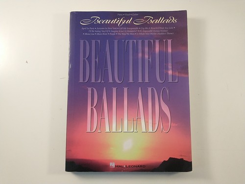 Beautiful ballads notenbuch - beautiful,
