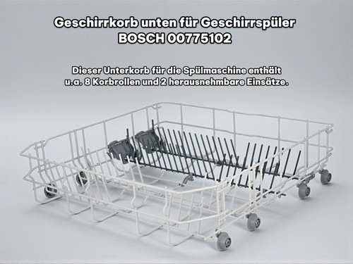 Geschirrkorb unten bosch - unten,