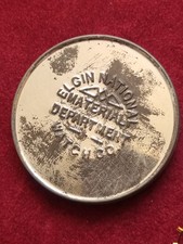 Elgin 16 .1050 Nr.7. balance Unruhe Mit Gold Klobenschrauben.K.9