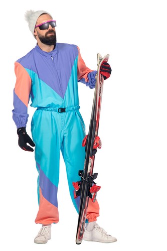 Retro ski anzug - retro, gr.48-62