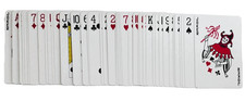 Pokerkarten Pokerspiel Kartenspiel  54 Blatt Pokerblatt Pokern beschichtet