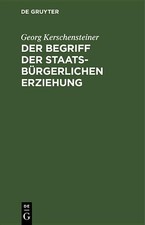 Georg Kerschensteiner Der