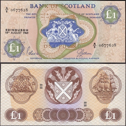 Bank scotland one - (+2), of