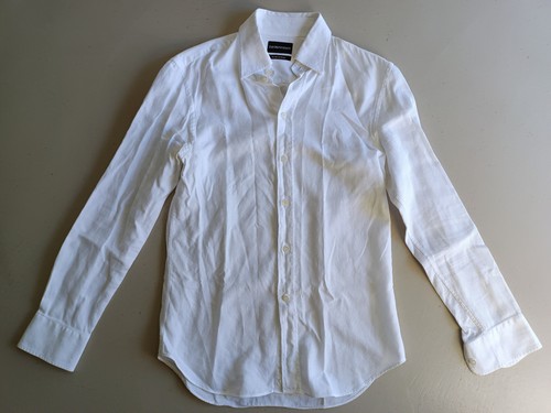 Emporio armani weißes hemd - armani,