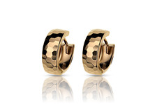 Creolen 18 Karat massiv Gold