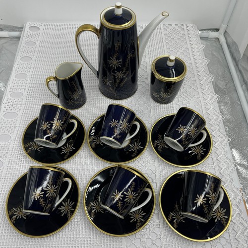 Weimar porzellan kobalt blau - weimar,