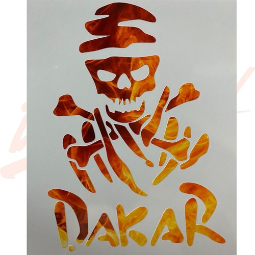 Dakar skull digitaldruck - skull,