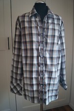 Erfo Bluse Hemd Gr.48 Hemdbluse Kariert