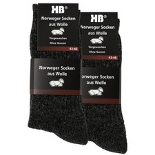 6 Paar Norwegersocken mit