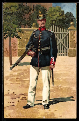 Künstler anton hoffmann - künstler-ak,