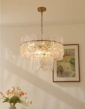 50 cm Retro Kronleuchter aus