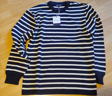 Armor Lux Fouesnant Pullover XXXL 3XL Blau Natur Reine Schurwolle Seemann