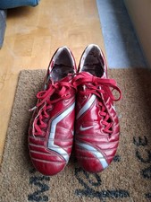 Nike Air Zoom Total 90 supremacy Gr. 39/40 Rot Schuhe Stollen Herren Fußba...