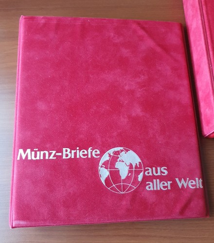 Album mit schuber münzbrief - mit,