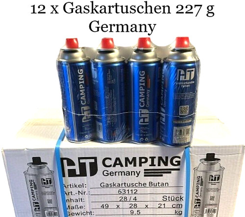 Gaskartuschen butane gas - 12,