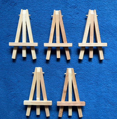 Mini staffeleien 5 - 5, stück