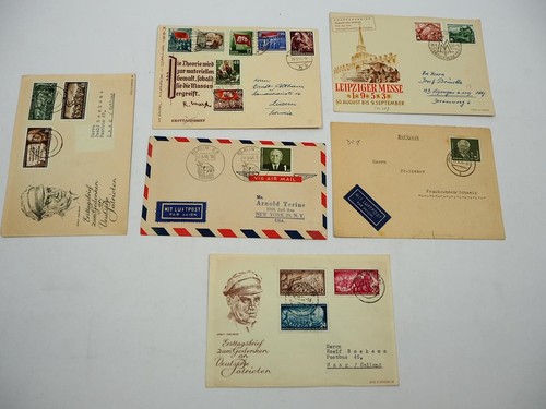 Ddr briefe ersttagsbriefe - ddr,