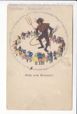 KÜNSTLERKARTE , GRUSS VOM KRAMPUS , B K W I , 3139 - 2 , ca1920