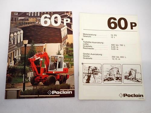 Prospekt poclain 60p - prospekt,