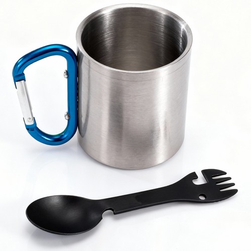 Edelstahltasse mit