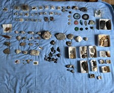 Mineralien und Fossiliensammlung aus Sammlungsauflösung 