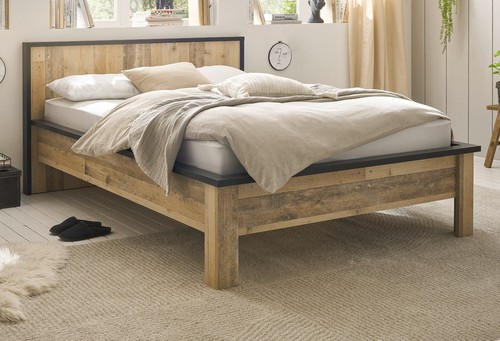 Bett einzelbett used wood - bett,
