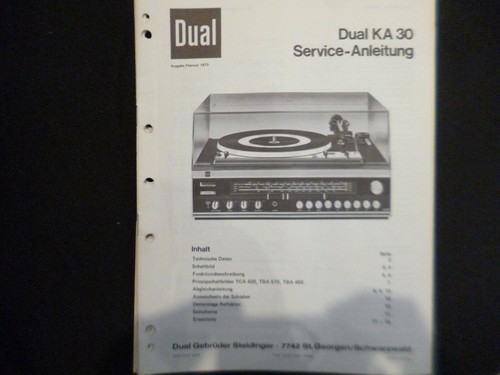 Original service manual - original,