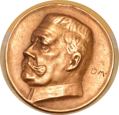 Gedenkmedaille bronze - gedenkmedaille,