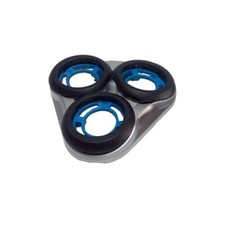 Scherkopfrahmen Silber für