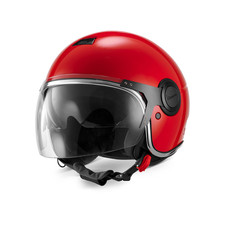 Vespa Argentario Jethelm in rot - NEU - Original Vespa Helm