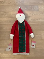 Ich biete einen XXL Adventskalender "Weihnachtsmann“ca. 120 cm.