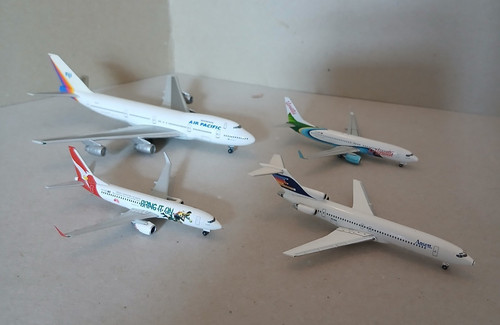 Herpa wings 500 - 4, modelle