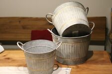 Zinkwanne rund♥wählbar 3