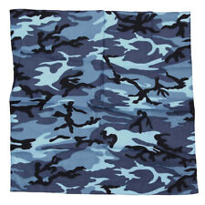 Halstuch Bandana 3-color Skyblue Camouflage Camo Headwrap Schal Biker Scarf