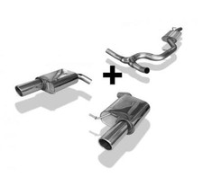 FOX Duplex Sportauspuff Anlage