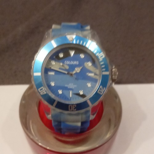 Colours armbanduhr analog blau - armbanduhr,